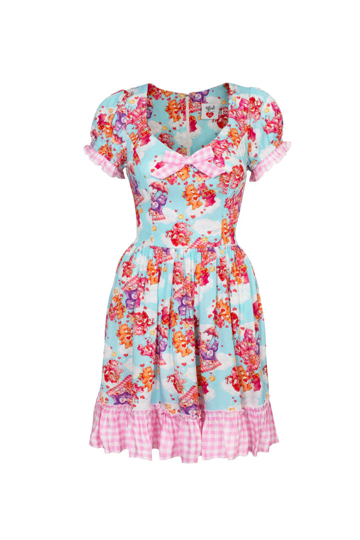 PREORDER - PICNIC BEAR Mini Dress - Expected dispatch date 26th of May