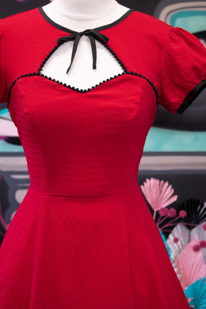 PREORDER - Casey Dress in Red - Expected dispatch date 24th of June