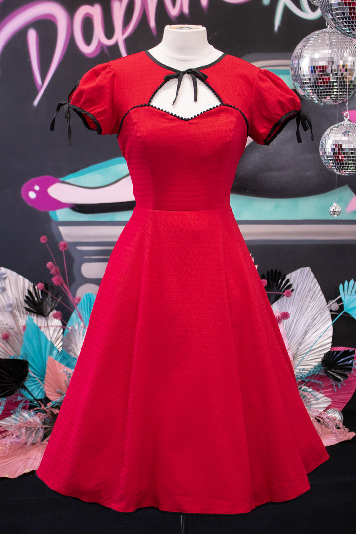 PREORDER - Casey Dress in Red - Expected dispatch date 24th of June