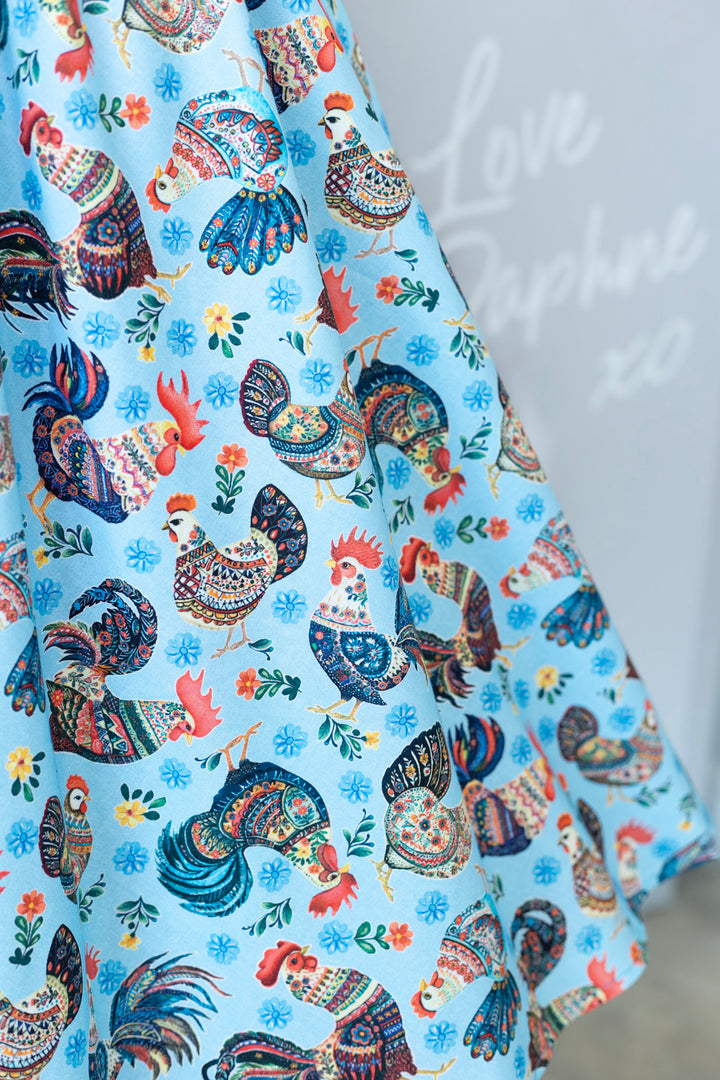 Chicken Vintage Dress