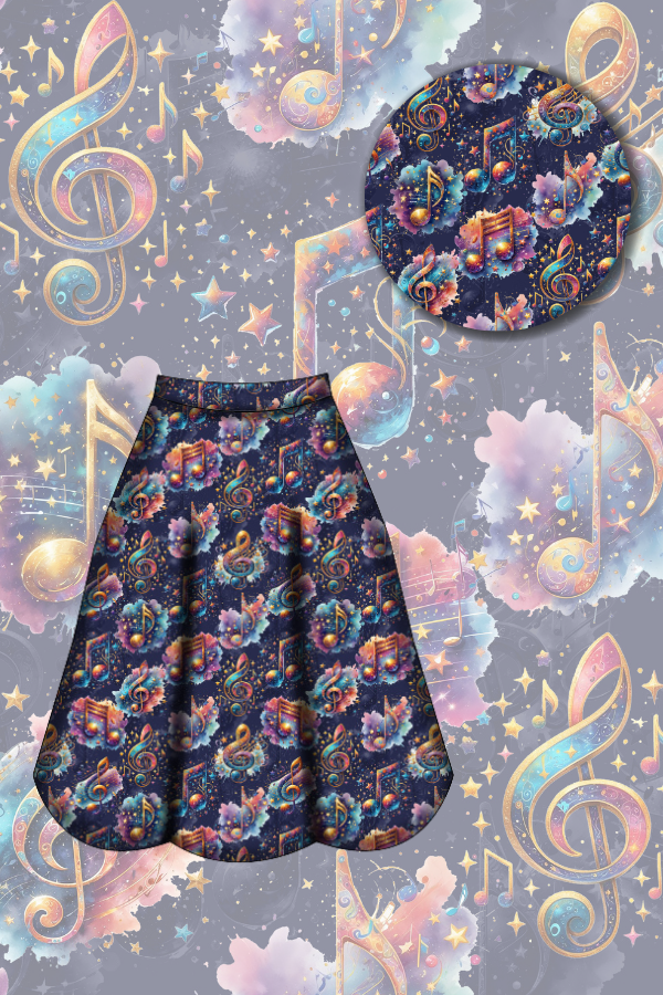 Eden Skirt - Chorus Charm - Preorder for dispatch 7th of October