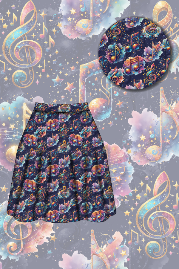 Nellie Skater Skirt - Chorus Charm - Preorder for dispatch 7th of October