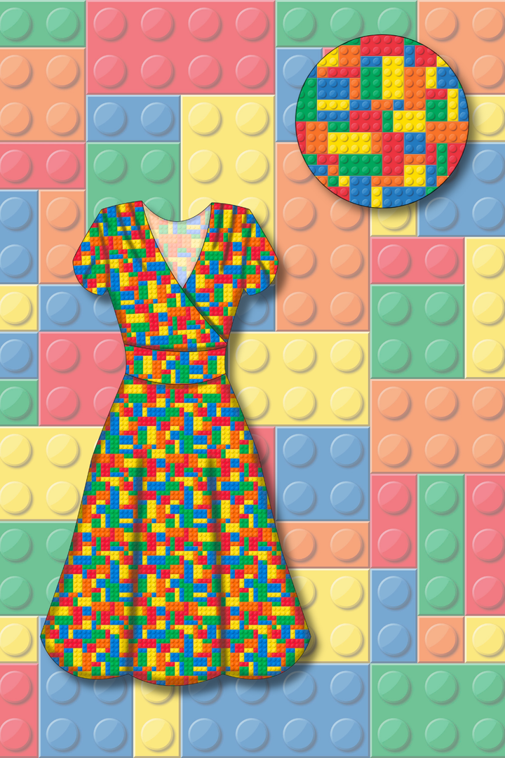 PREORDER - Mimi Swing Dress - Building Joy Classic - Estimated dispatch date 7th of October