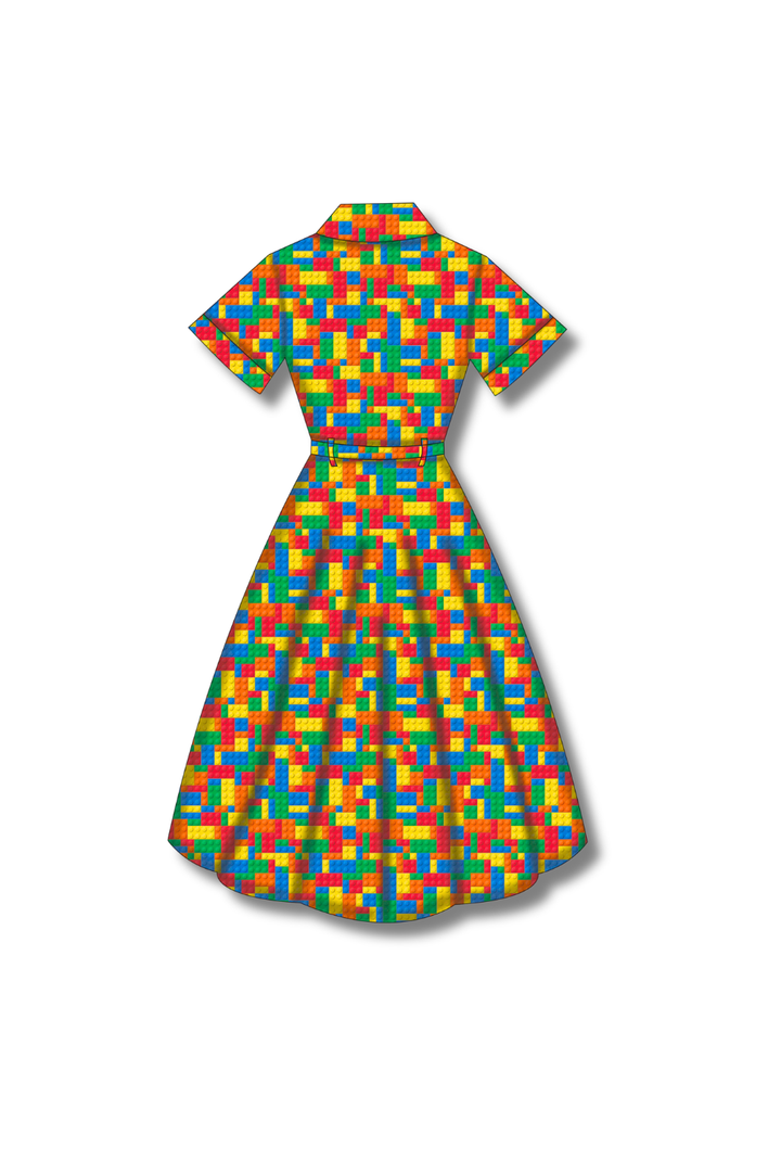 PREORDER - Peggy Swing Dress - Building Joy Classic - Estimated dispatch date 7th of October