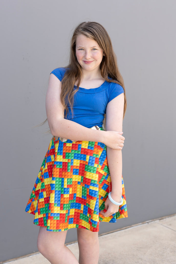 PREORDER  - Nellie Skater Skirt -  Building Joy Classic - Estimated dispatch date 7th of October