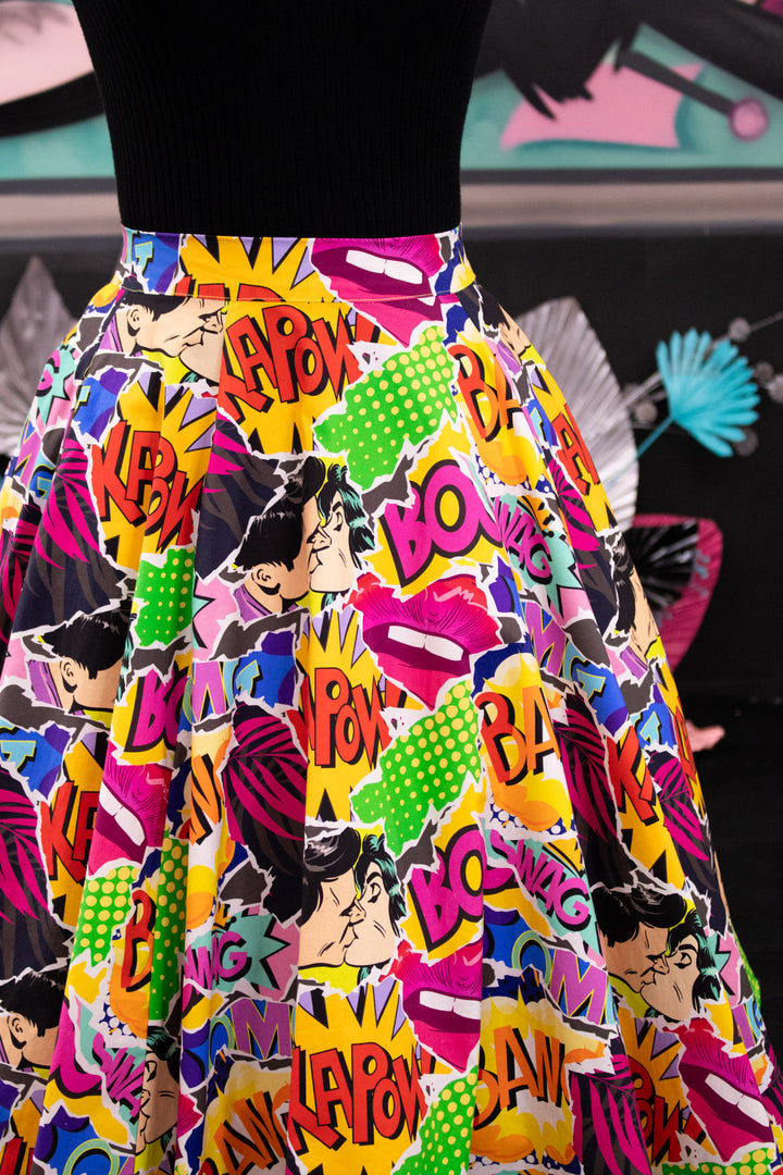 Iris Swing Skirt - Comic