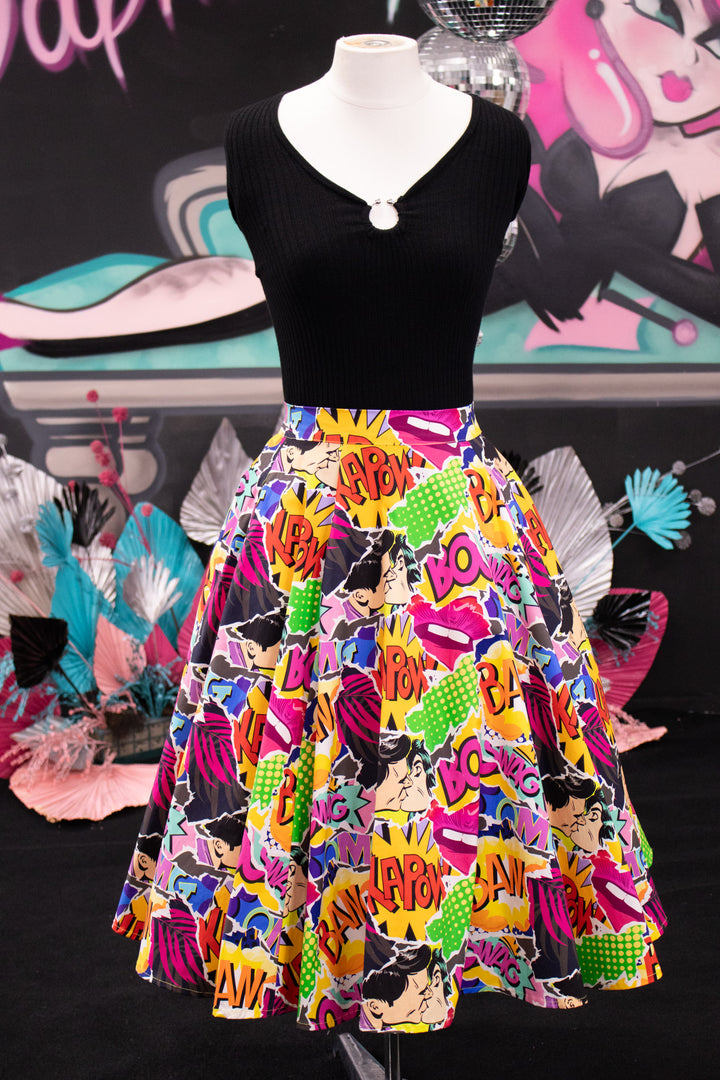 Iris Swing Skirt - Comic