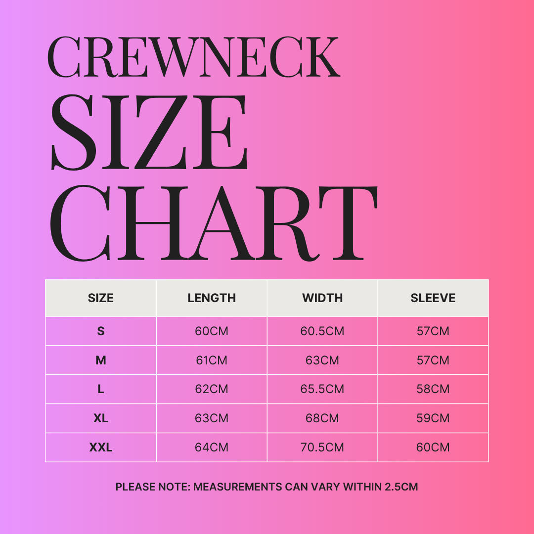 PREORDER - Love Daphne Powder Crewneck Jumper - Estimate dispatch 11th of June