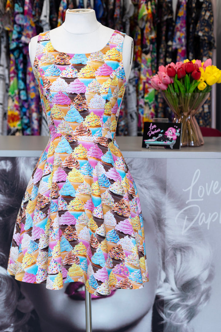 PREORDER - Cupcake Skater Dress - Expected dispatch 9th of June