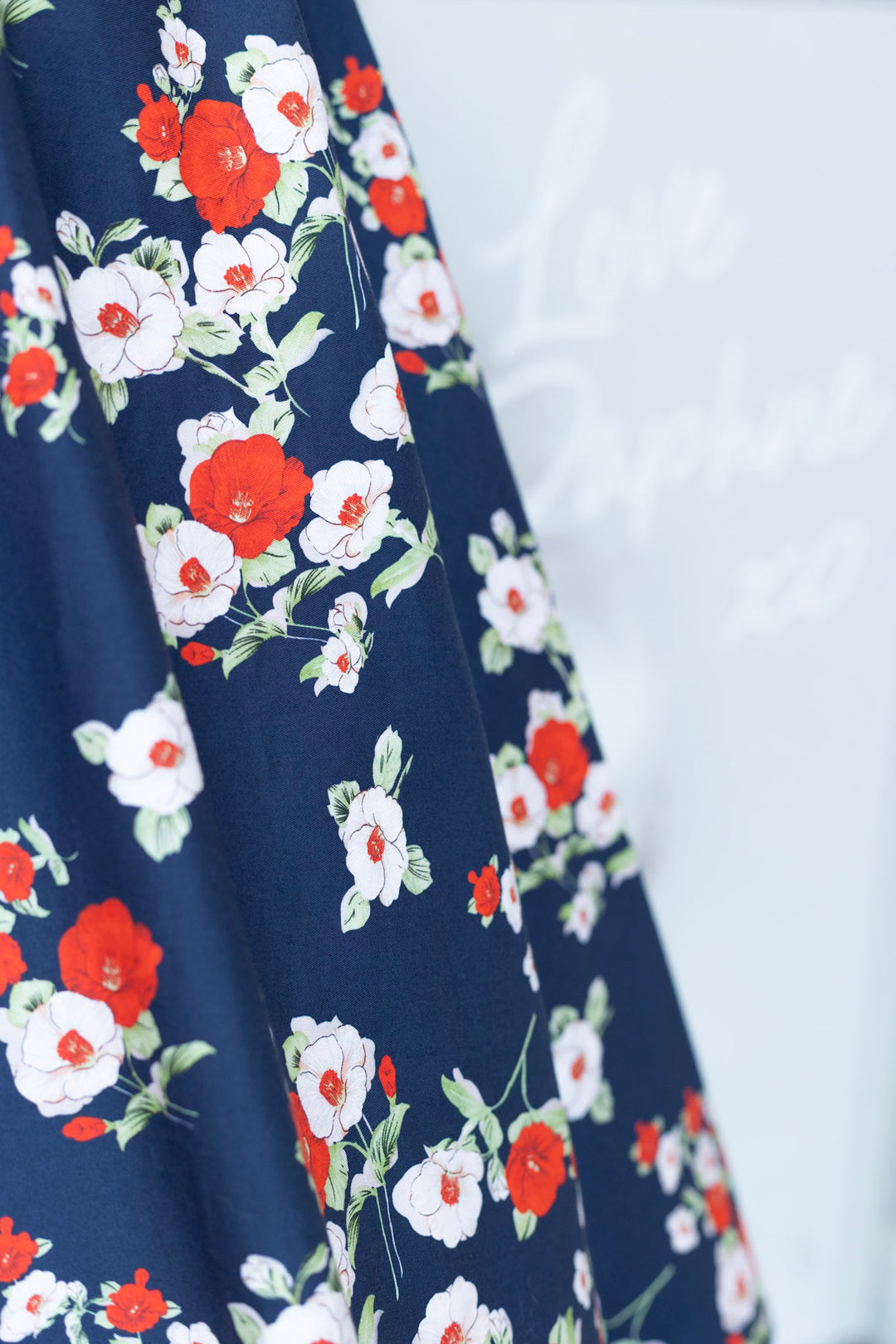Darlene Retro Navy Floral