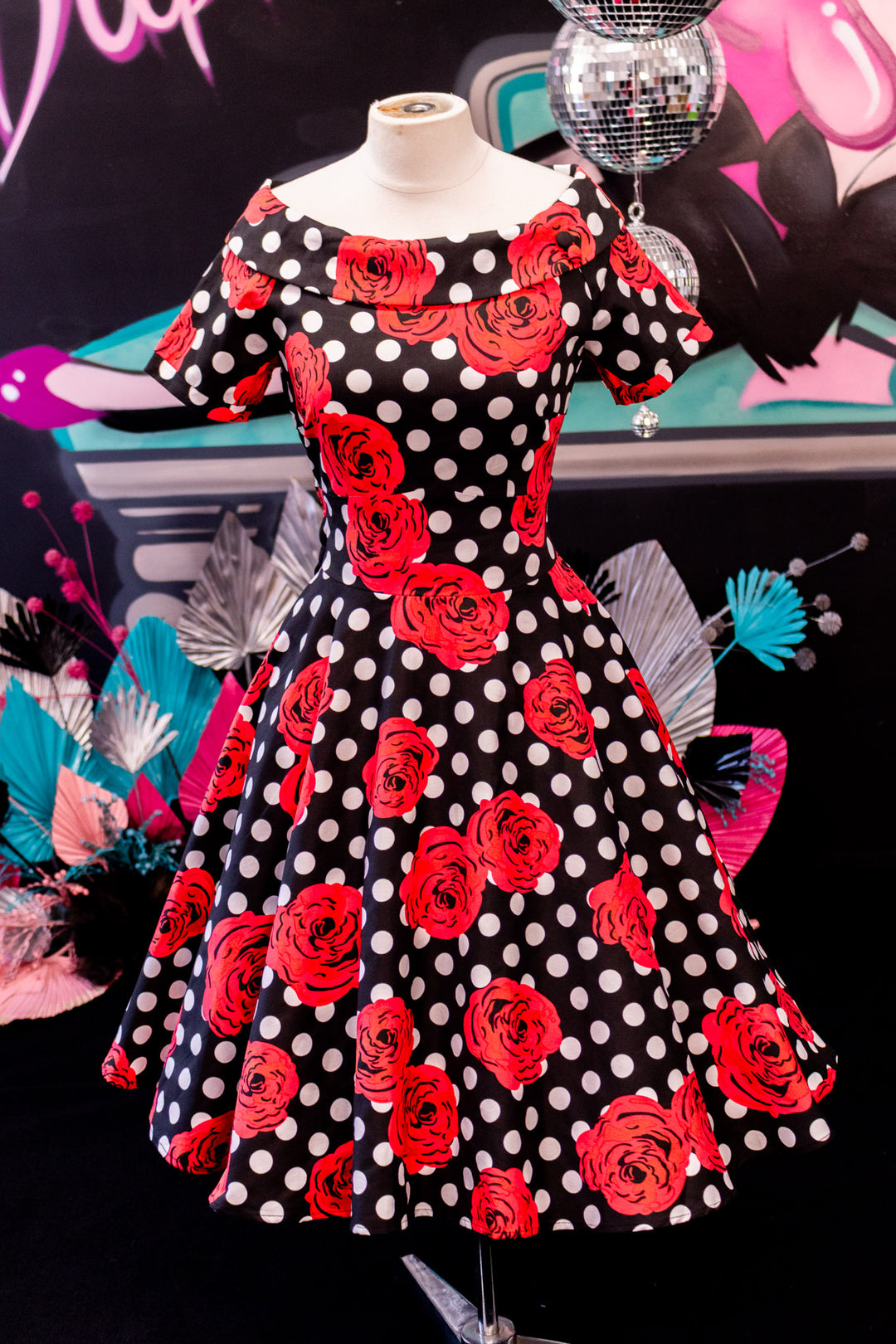 Darlene Rose Polka Dot