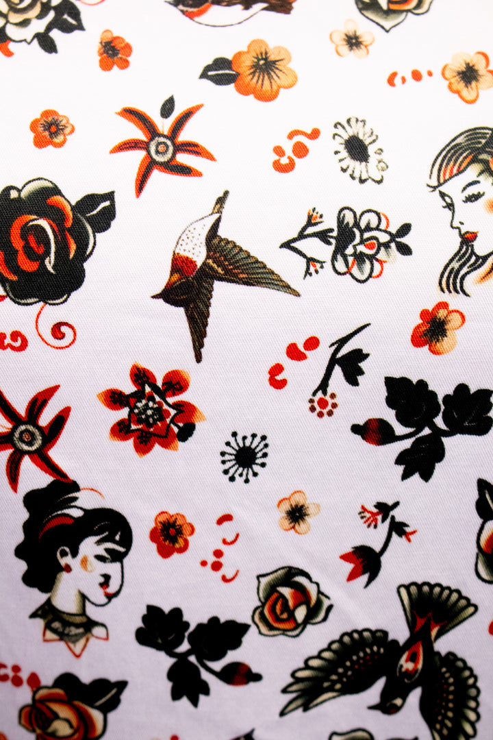 Darlene 50's Tattoo Inspired