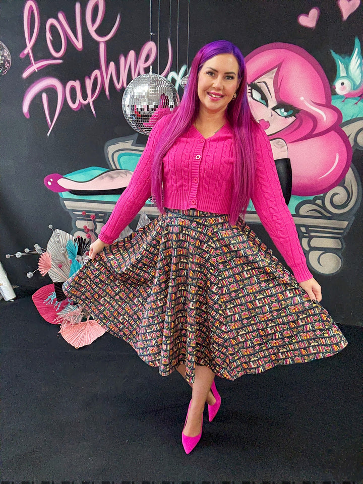 Iris Swing Skirt - Sweet Read