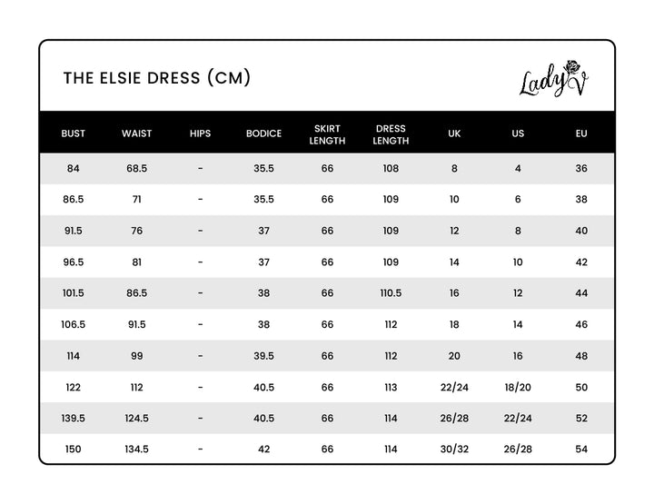 Black Elsie Dress