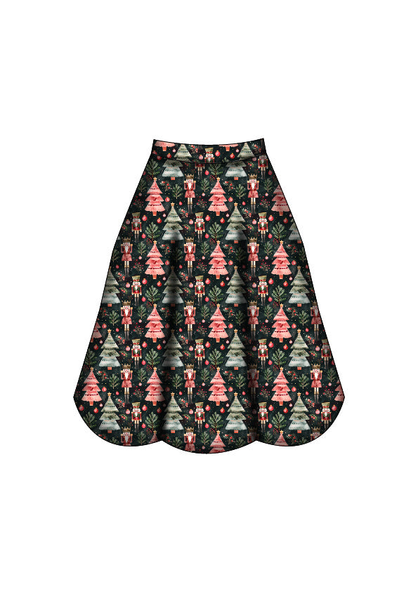 Eden Skirt - Christmas Nutcracker - Preorder for dispatch 28th of October