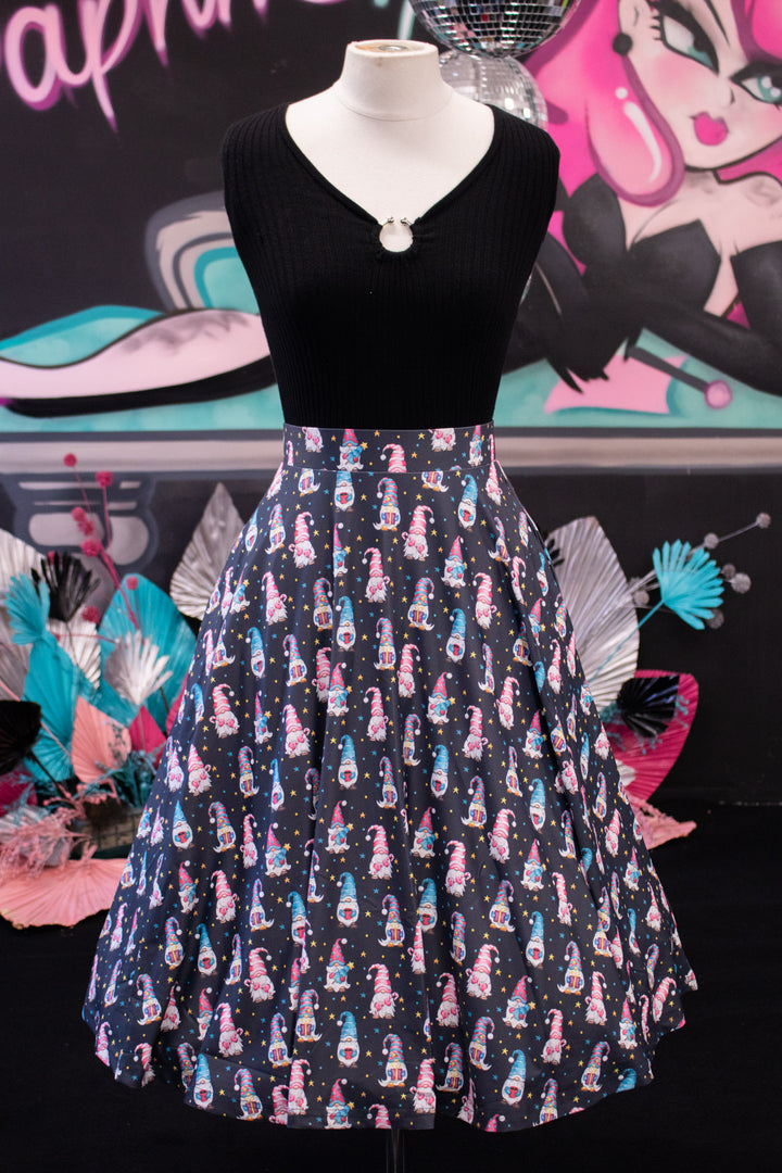 PREORDER - Eden Skirt - Christmas Gnome - Estimated dispatch 10th of December