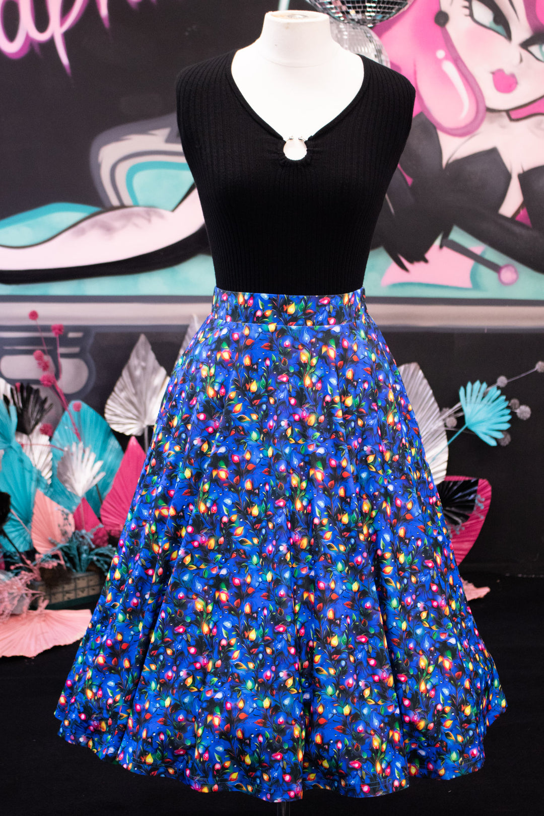 PREORDER - Eden Skirt - Christmas Lights - Estimated dispatch 10th of December