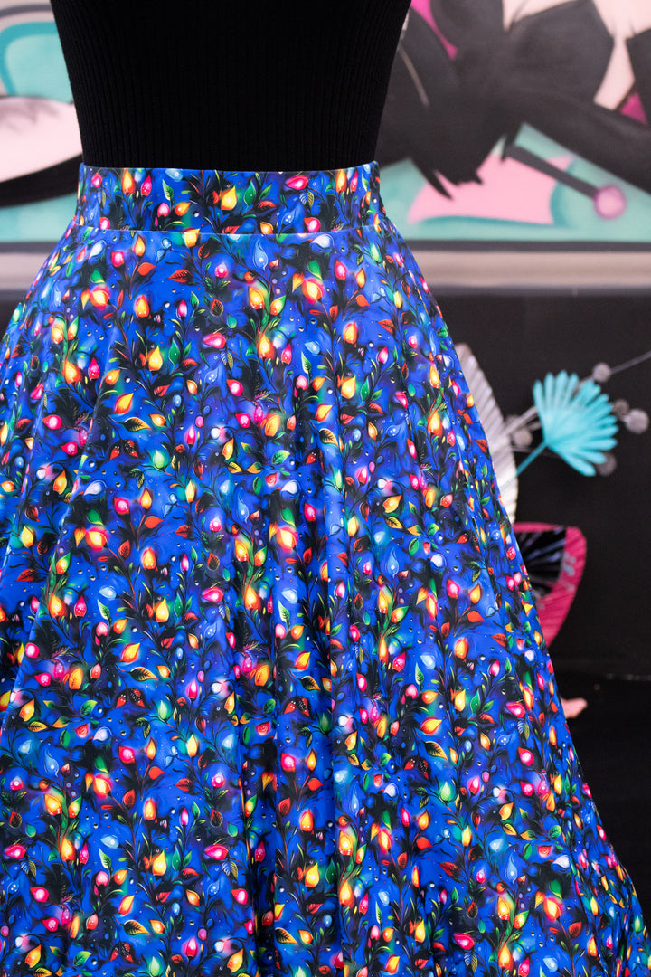 PREORDER - Eden Skirt - Christmas Lights - Estimated dispatch 10th of December
