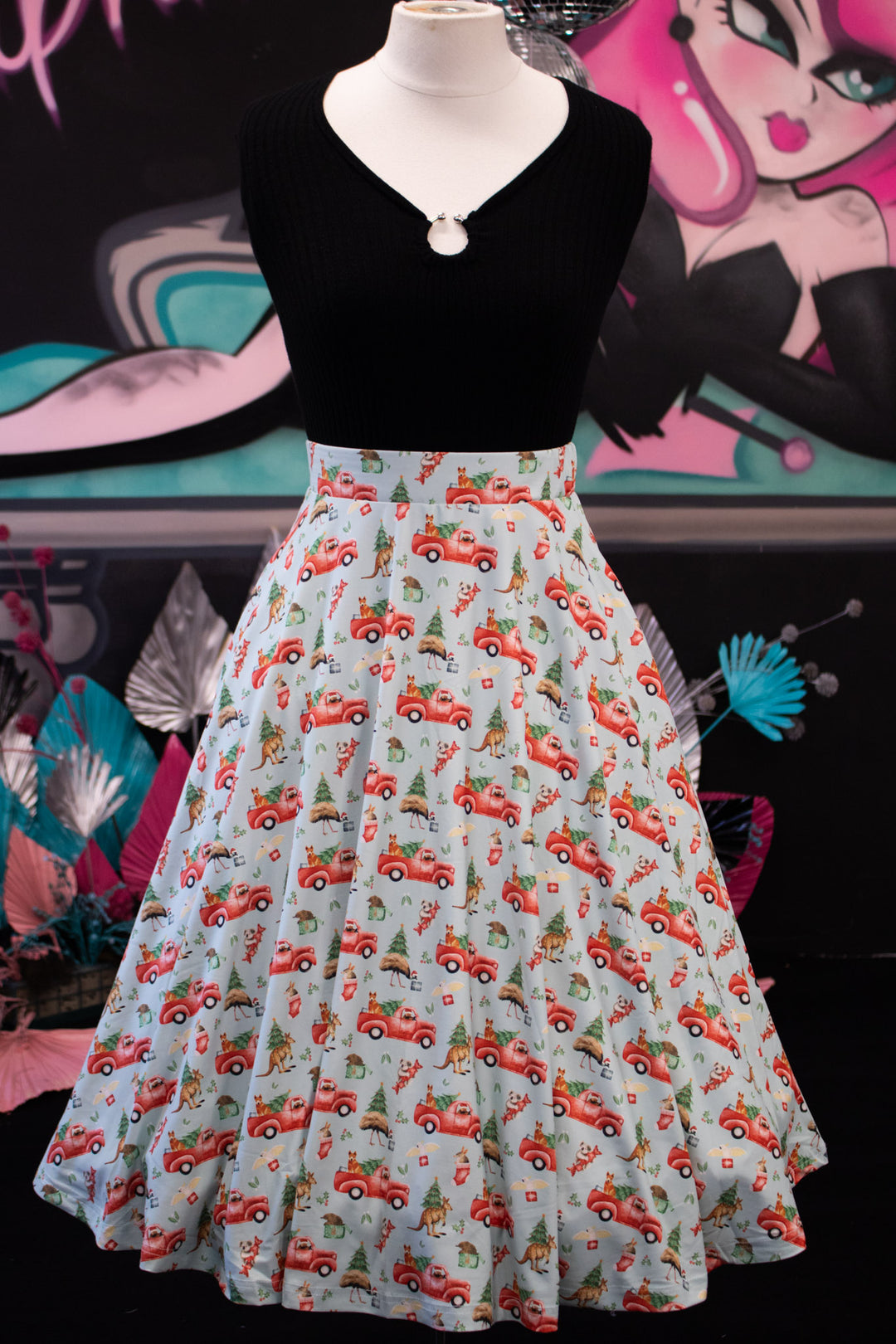 PREORDER - Eden Skirt - Aussie Christmas - Estimated dispatch 10th of December