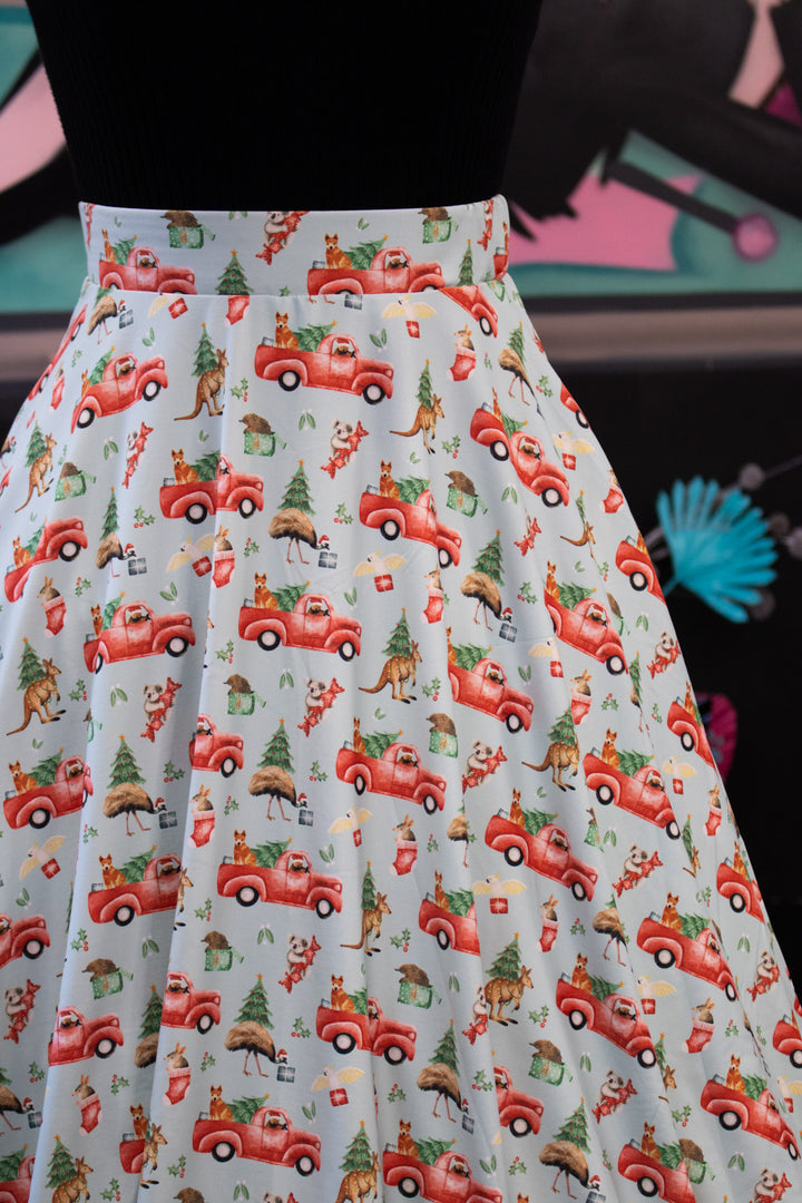 PREORDER - Eden Skirt - Aussie Christmas - Estimated dispatch 10th of December