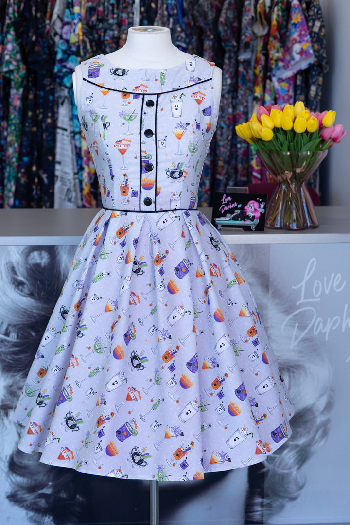 PREORDER - Elizabeth Dress in Witches Brew - Estimated dispatch 22nd of September