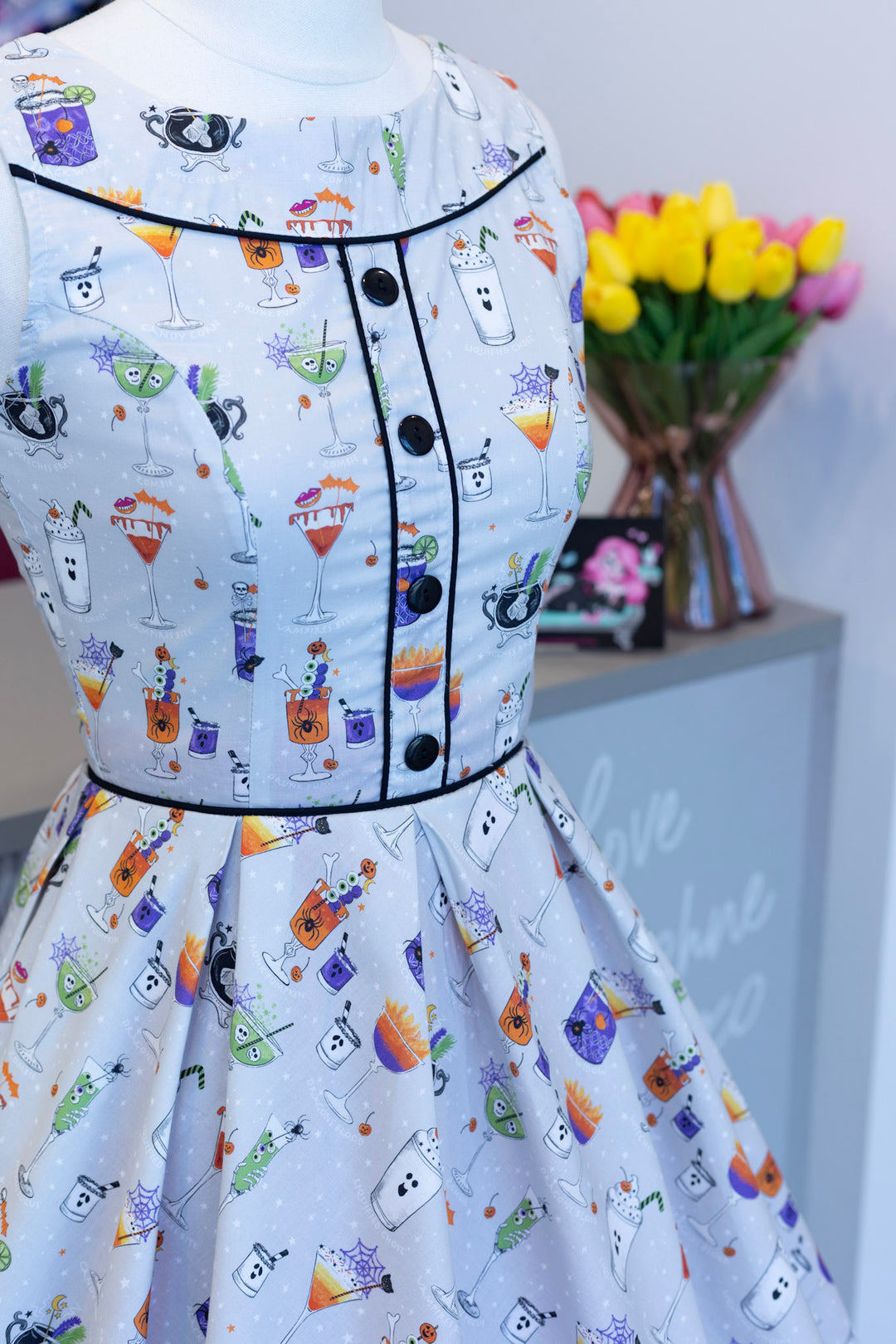 PREORDER - Elizabeth Dress in Witches Brew - Estimated dispatch 22nd of September