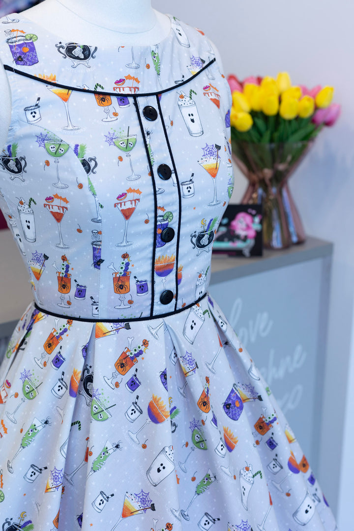 PREORDER - Elizabeth Dress in Witches Brew - Estimated dispatch 22nd of September