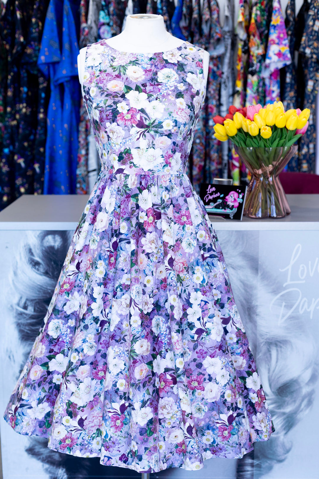 Floral Midi Dress
