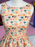 Snails Vintage Dress