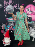 Peggy Swing Dress in The Long Christmas