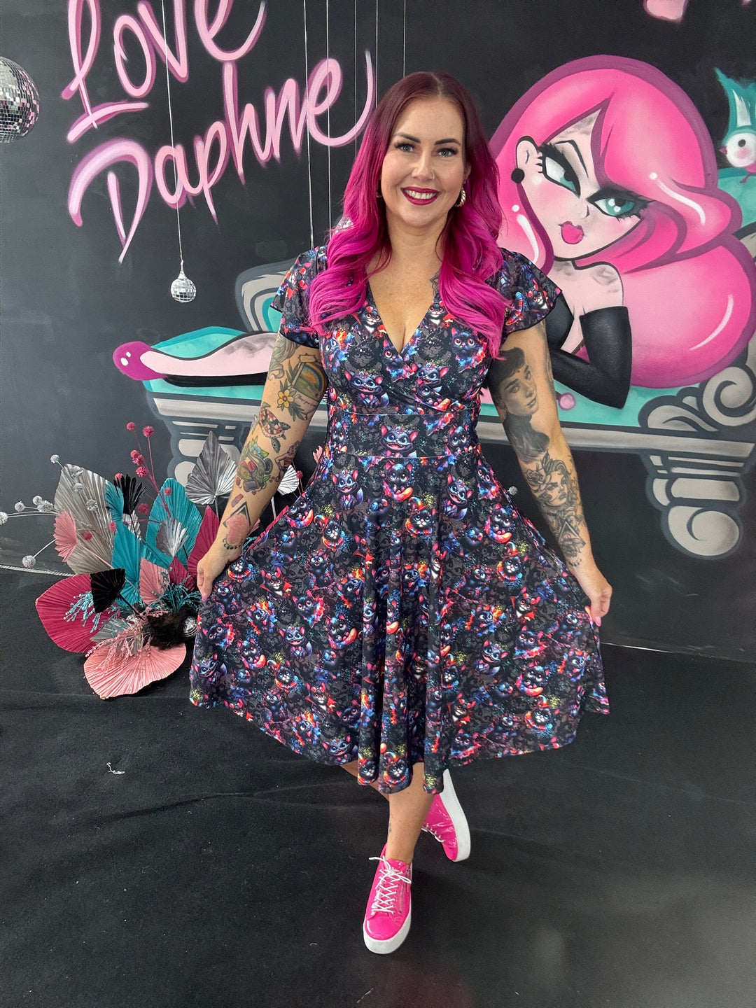 Mimi Swing Dress - Purfect Villain