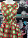 Red Tartan Holiday Elizabeth Dress - Preorder for dispatch 20th November