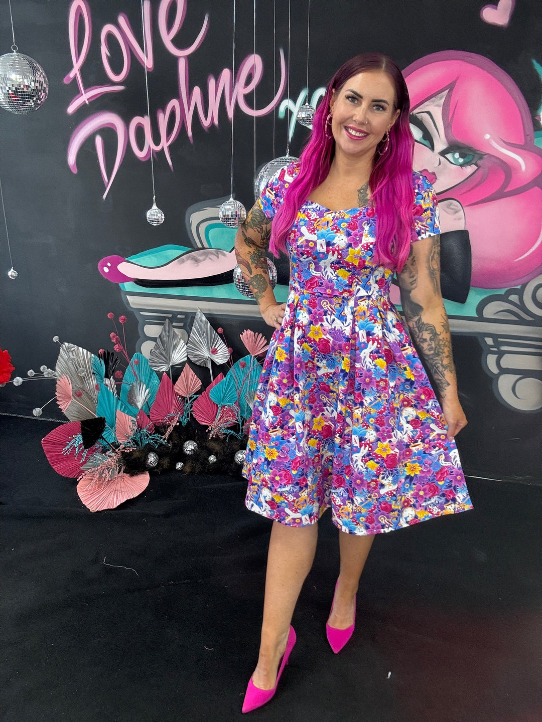 Pixie Sweetheart Dress - Rosy Wonderland