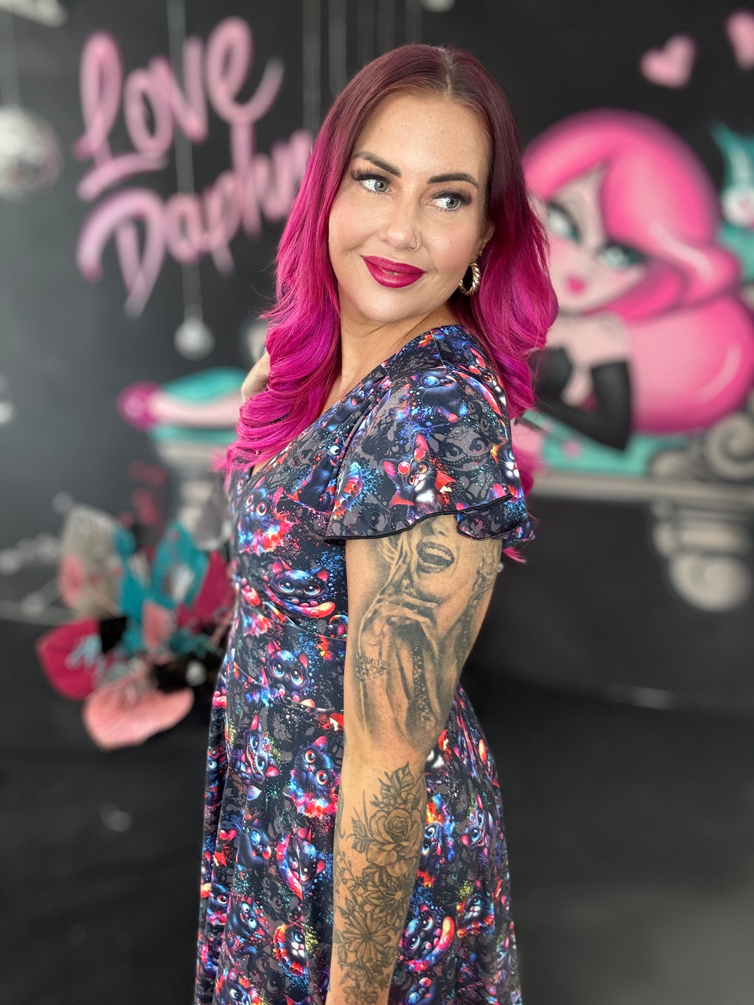 Mimi Swing Dress - Purfect Villain