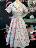 Peggy Swing Dress in Cherry Blossom Print