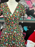 Mimi Swing Dress in Daphne's Christmas Decorations