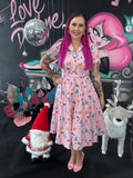 Peggy Swing Dress in The Purfect Christmas