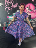 Peggy Swing Dress in Walkin' Boots