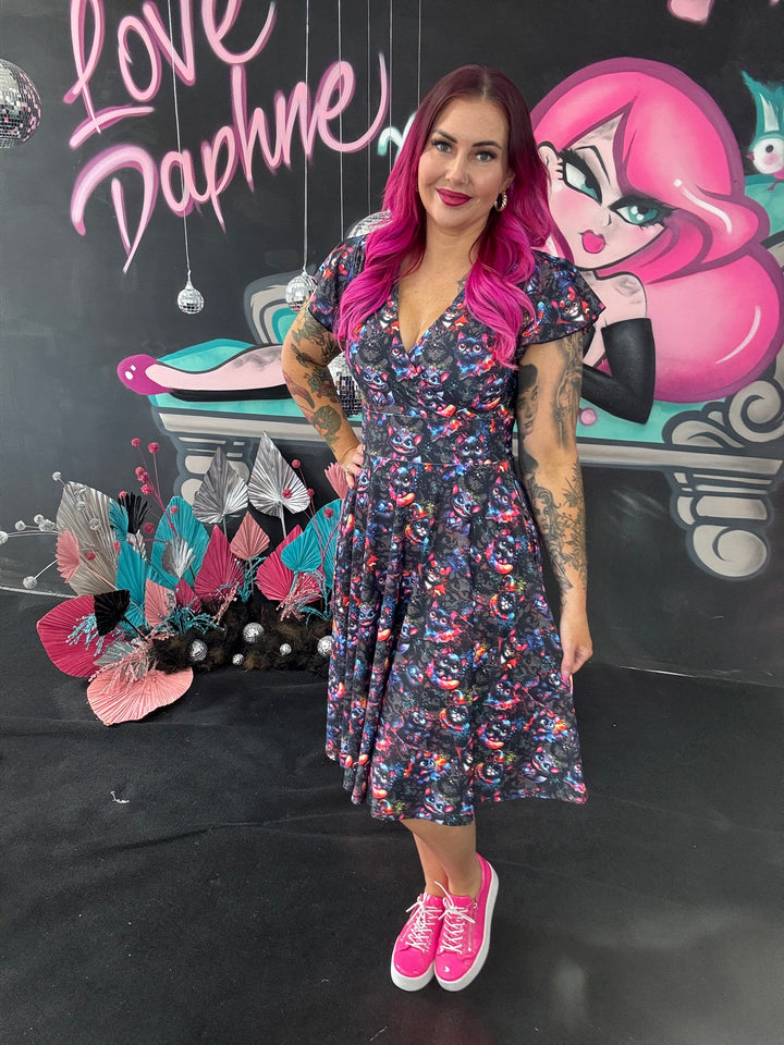 Mimi Swing Dress - Purfect Villain