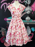 Pink Roses Greta Dress