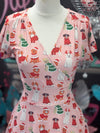 Mimi Swing Dress in A Wagging Christmas