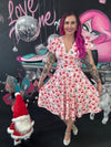 Mimi Swing Dress in A Wagging Christmas