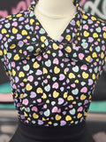 Conversation Hearts Bow Top