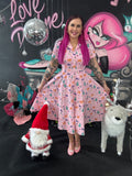 Peggy Swing Dress in The Purfect Christmas