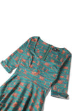 Scarlette Highland Cow Dress