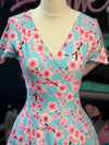 Mimi Swing Dress in Cherry Blossom Print