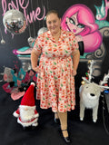 Peggy Swing Dress in A Wagging Christmas