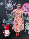 Peggy Swing Dress in A Wagging Christmas