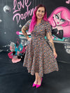 Peggy Swing Dress in A Sweet Read - Preorder for dispatch 8th April