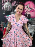 Mimi Swing Dress in The Purfect Christmas